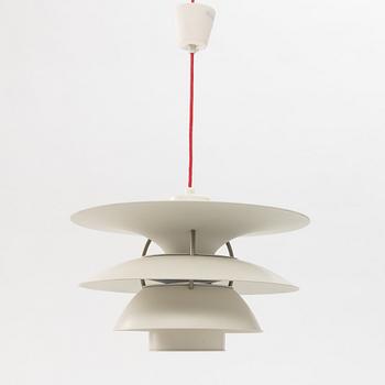 Poul Henningsen, taklampa, "Charlottenborg PH 5-4½", Louis Poulsen, Danmark.