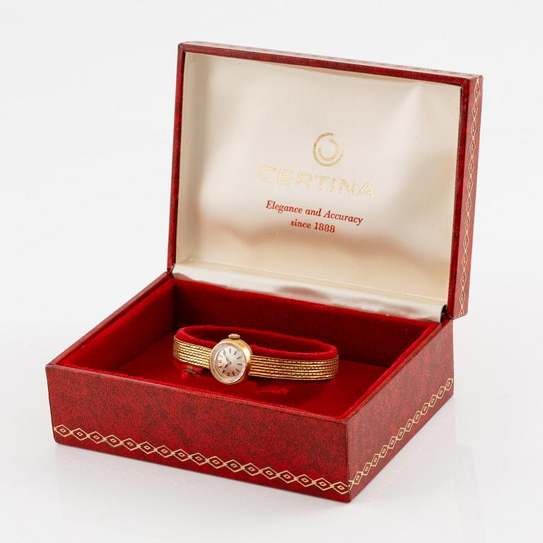 Certina, armbandsur, 17 mm.