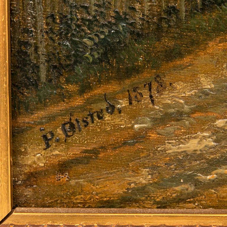 Johan Peter Ölsted (1824-1887), "View from Kronborg Castle", 1878.