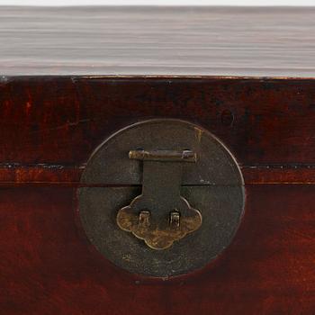 A lacquered chest, China, early 20th century.