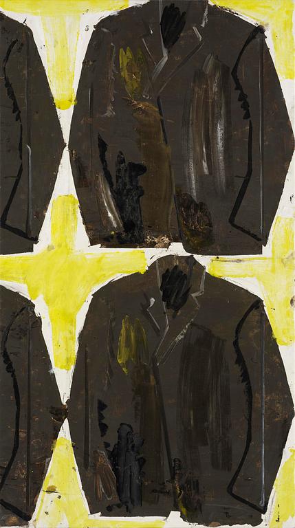 Enno Hallek, "Detail from Fem kavajer".