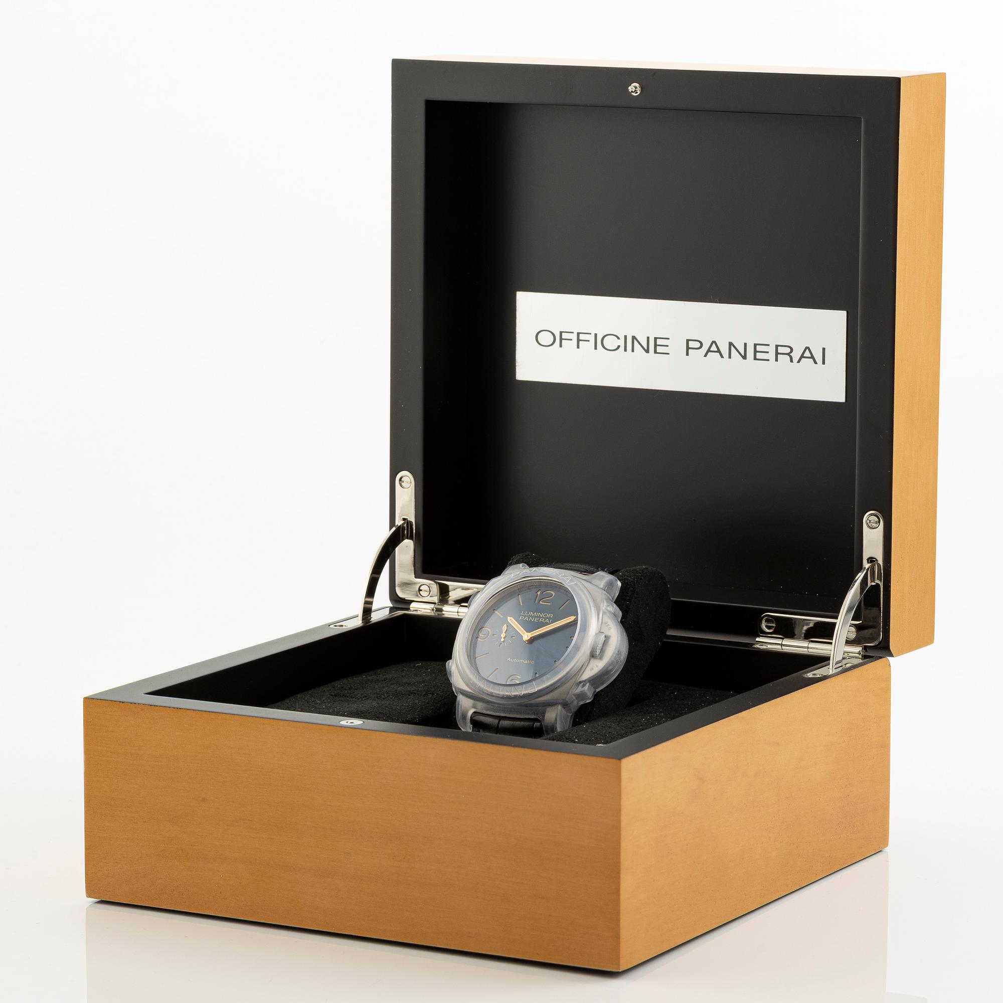 Panerai, Luminor Due, "Titanium", wristwatch, 45 mm.