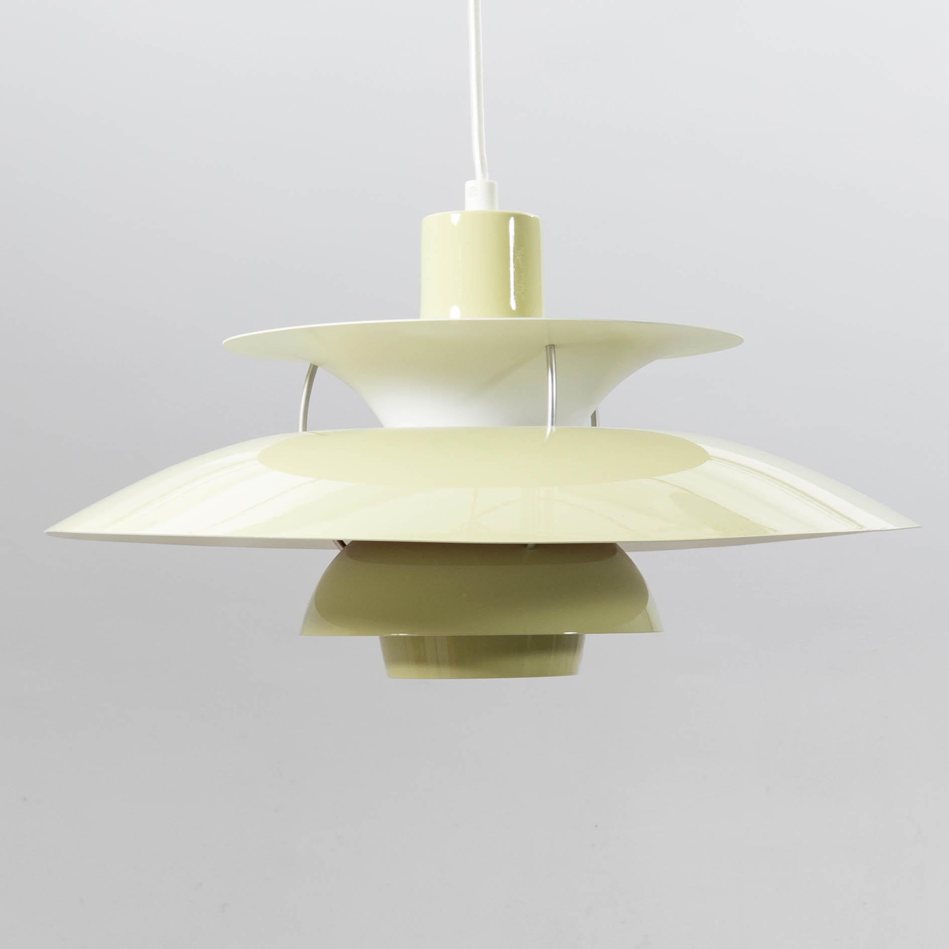 Arne Jacobsen, Ceiling lamp PH 5 for Louis Poulsen 21st century.