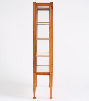 Josef Frank, a walnut showcase cabinet, Svenskt Tenn, Sweden, model B 2217, probably 1950s.