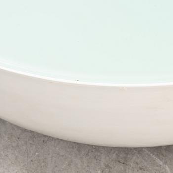 Gino Carollo' a 'Planet' glass top coffee table, Bonaldo, Italy.