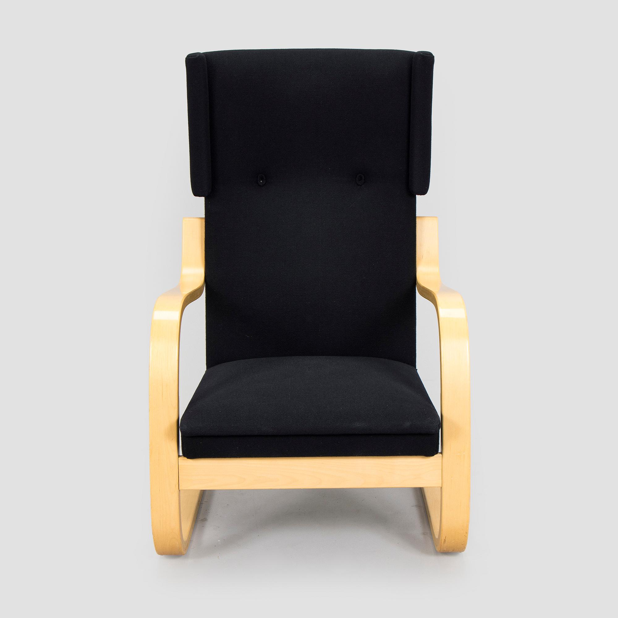 Alvar Aalto, nojatuoli, malli 401, Artek, 2000-luku.