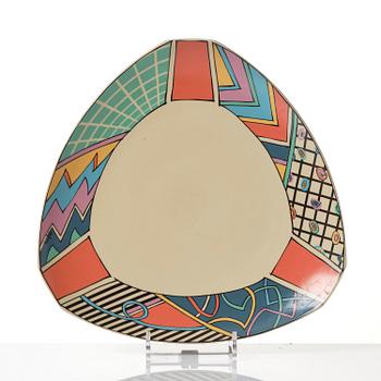 Dorothy Hafner, a 47-piece "Flash" ceramic dinner service, Rosenthal, Germany, post 1984.