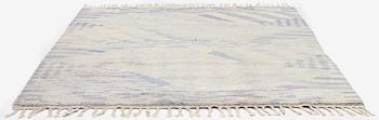 Barbro Nilsson, a carpet, 'Sandbotten', knotted pile, c. 215  x 186 cm, signed AB MMF BN.