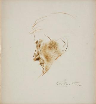 837. Lotte Laserstein, Portrait of a elederly lady.