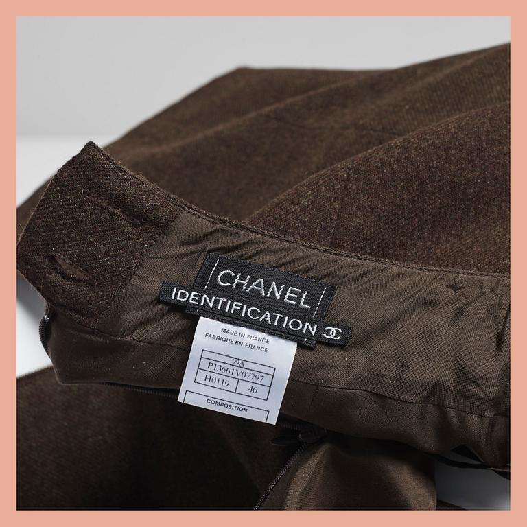 KJOL, Chanel, fransk storlek 40.