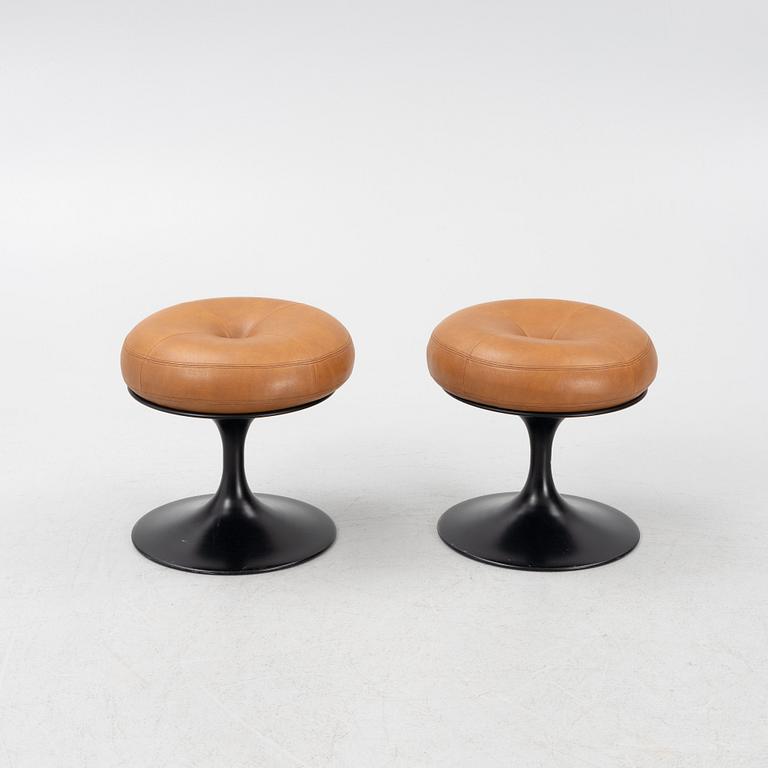 A pair of stools, Johanson Design, late 20th Century.