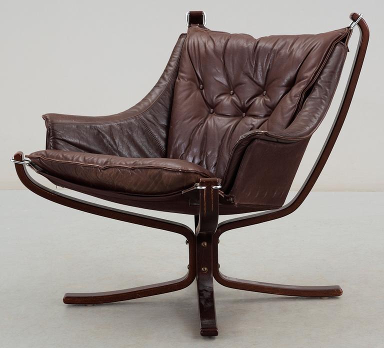 FÅTÖLJ, "The Falcon Chair", Sigurd Ressell, Vatne Möbler, Norge, 1960/70-tal.