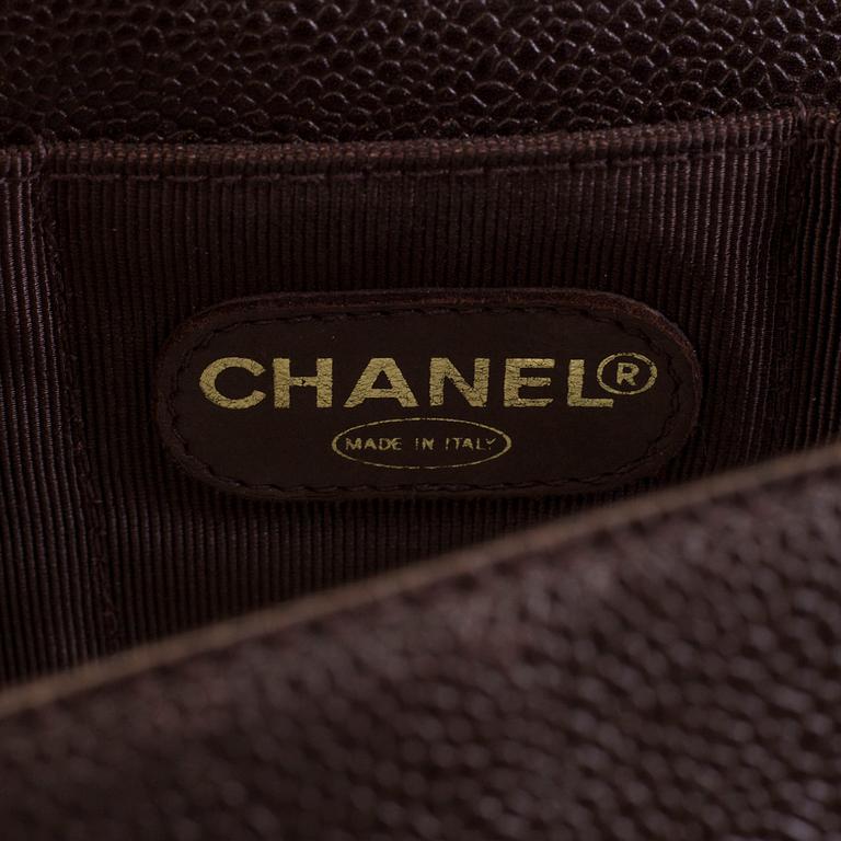A Chanel briefcase.