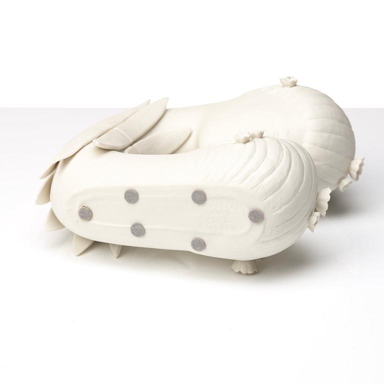 Stig Lindberg, a "Narcissus" "parian" porcelain sculpture, Gustavsberg, Sweden 1970's.
