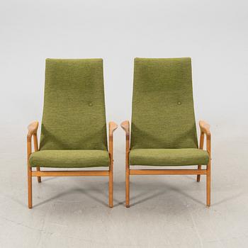 Yngve Ekström, a pair of Mingo armchairs designed in 1956.