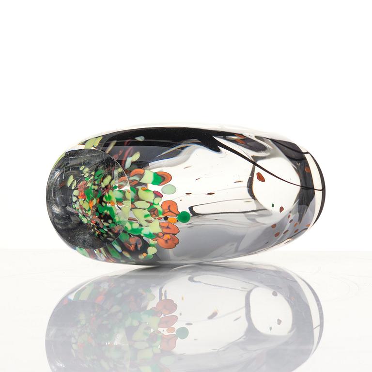 Vicke Lindstrand, a "Höst" (Autumn) glass vase, Kosta, Sweden, 1950s-60s.