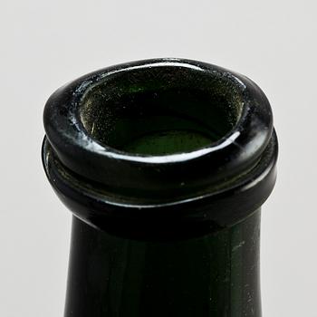 FLASKA, glas, 1700-tal.