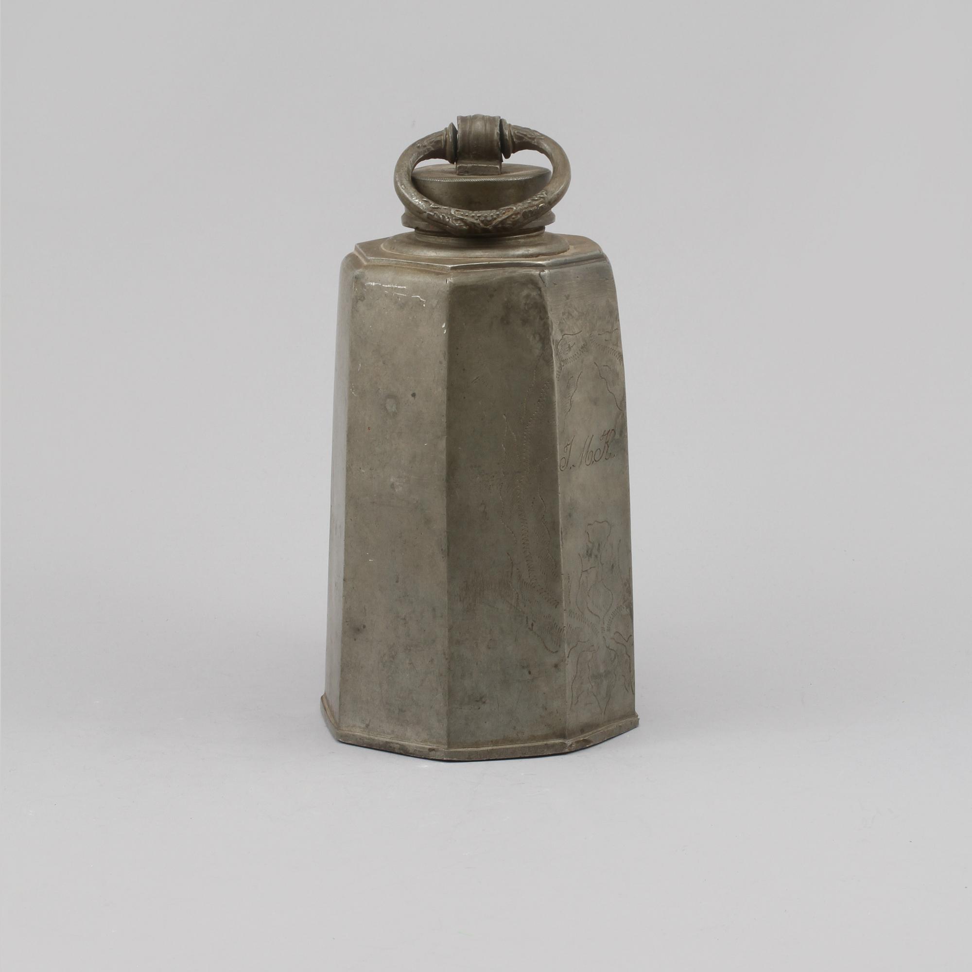 PRISMAFLAKSA, tenn, 1700/1800-tal.