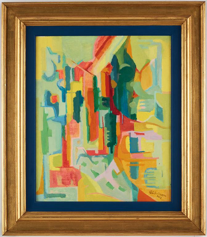 Siri Rathsman, "Alpskog i sol".