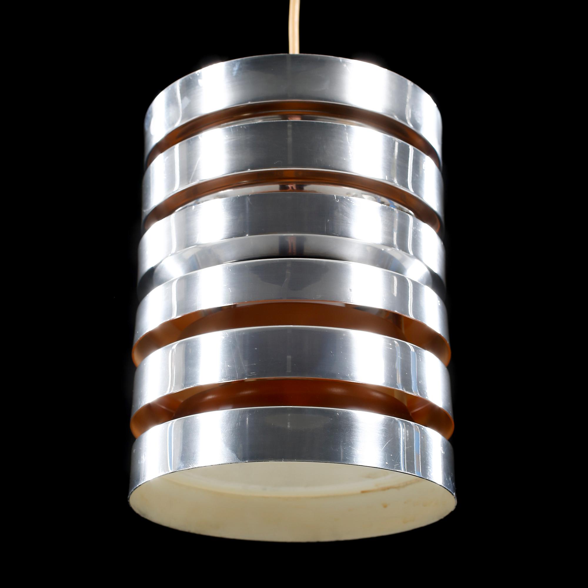 CARL THORE, taklampa, 1960/70-tal. Höjd 22 cm.