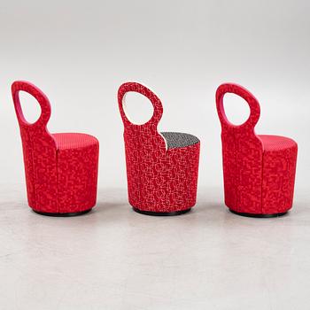 Alexander Lervik, a set of three 'Eye' chairs, Johanson Design.