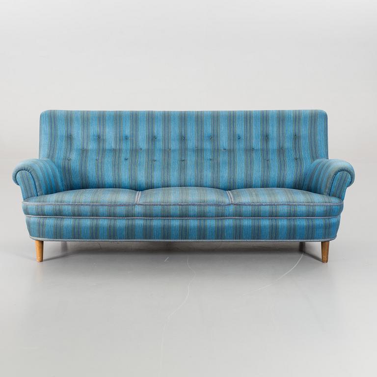 CARL MALMSTEN, soffa, "Hemmakväll", 1900-talets andra hälft.