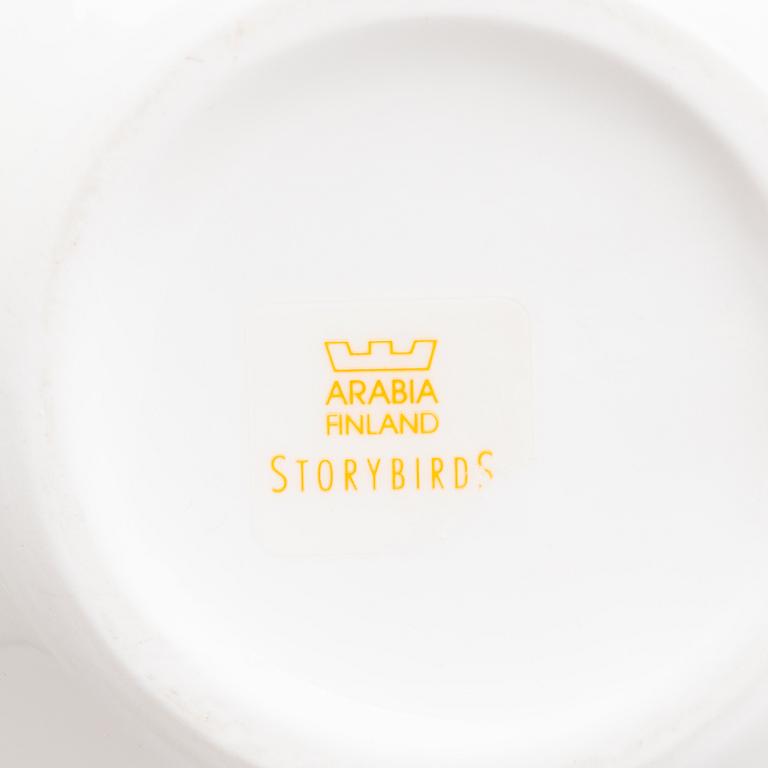 Kati Tuominen-Niittylä, Kaatimia, 2 kpl, "Storybirds" ja 2-osainen tarjoilumalja, "Roma", Arabia.