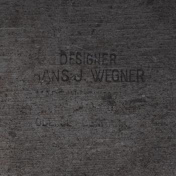 Hans J. Wegner, Armchair CH 35, Carl Hansen, Odense, Denmark.
