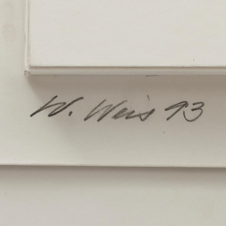 WALTER WEISS, skulptur, sign o dat 93 a tergo.