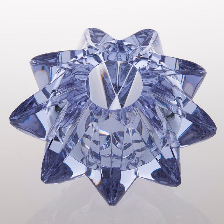 AIMO OKKOLIN,  MALJAKKO, Tähti, malli 6575. Signeerattu Aimo Okkolin Riihimäen lasi Oy.