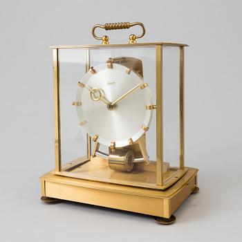 A table clocks, brass, Kundo, 20th century.