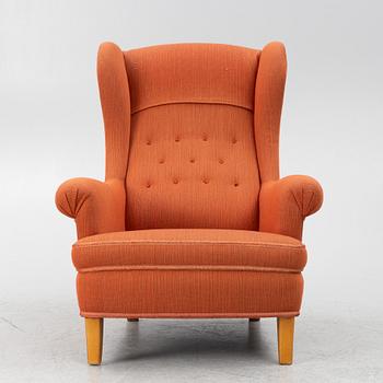Carl Malmsten, armchair, 'Häggbom', AB O.H. Sjögren.