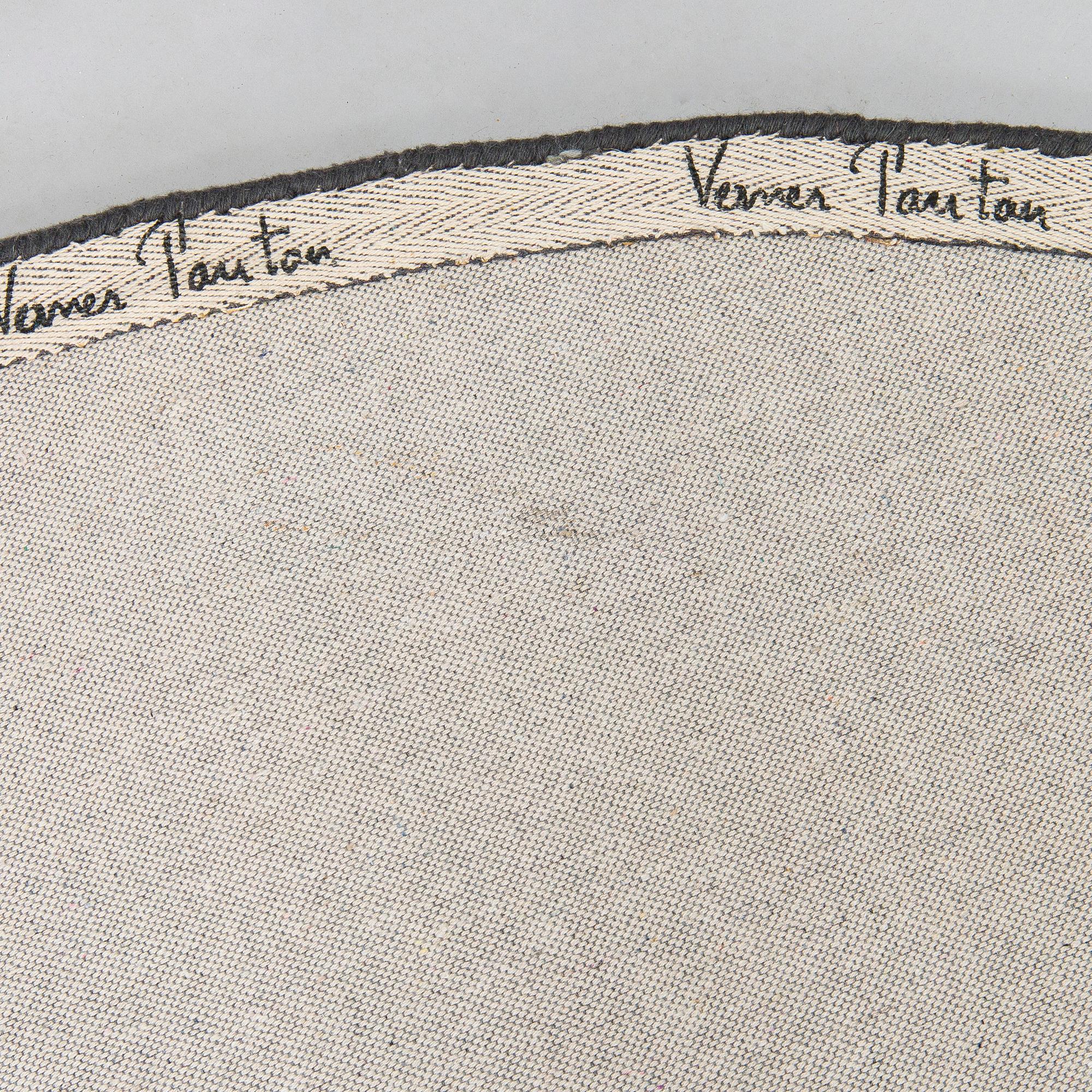 Verner Panton, a 21st century 'Grafic harmonal' carpet for Verpan Denmark.