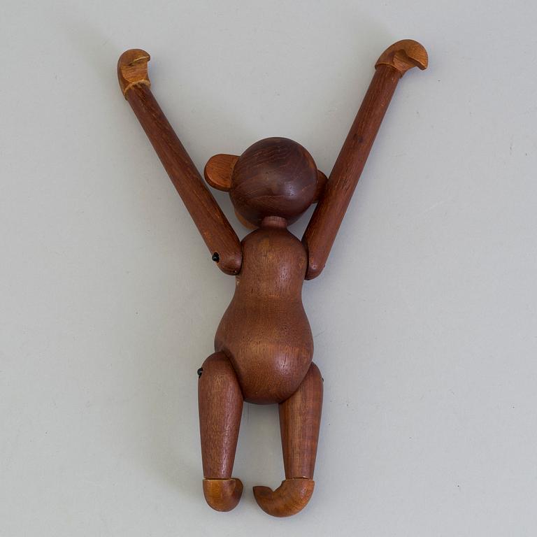 KAY BOJESEN TEAK MONKEY FROM THE 1950'S. DENMARK.