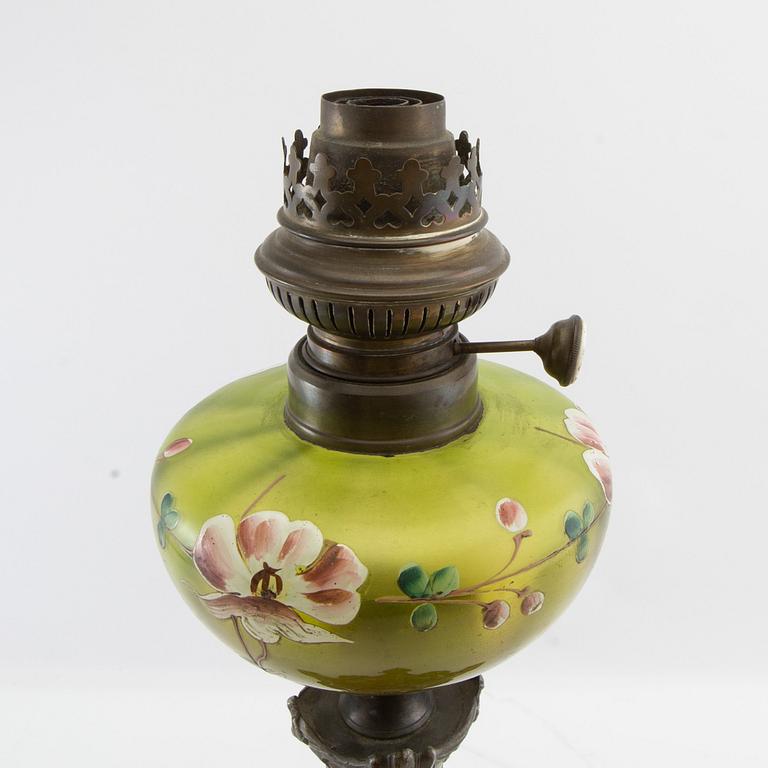 Table foot lamp, Art Nouveau, early 20th century.