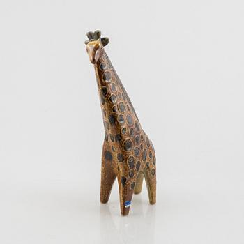Lisa Larson, figurin, "Giraff", ur serien "Stora Zoo", Gustavsberg.