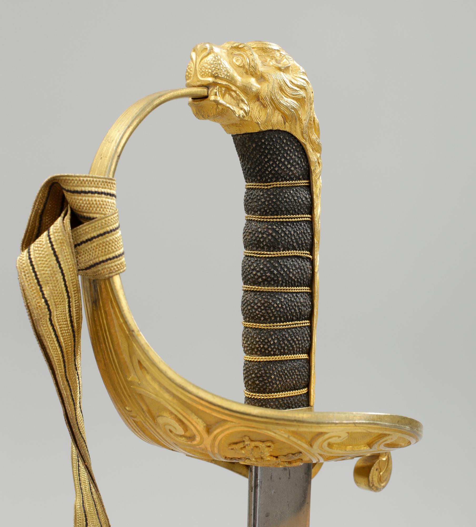 SABEL, modell 1878/1915, för officer vid flottan.