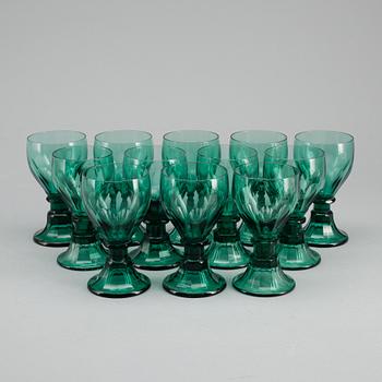 VINGLAS, 12 st, 1930/40-tal.