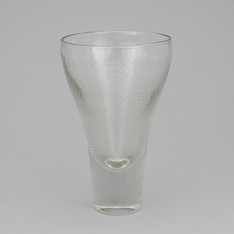 VAS, glas, Gunnel Nyman Nuutajärvi Notsjö. Signerad.