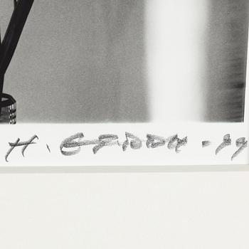 HANS GEDDA, gelatin silver print, vintage, signed and dated -99.