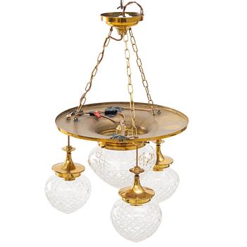 Ceiling lamp, first half of the 20th century.