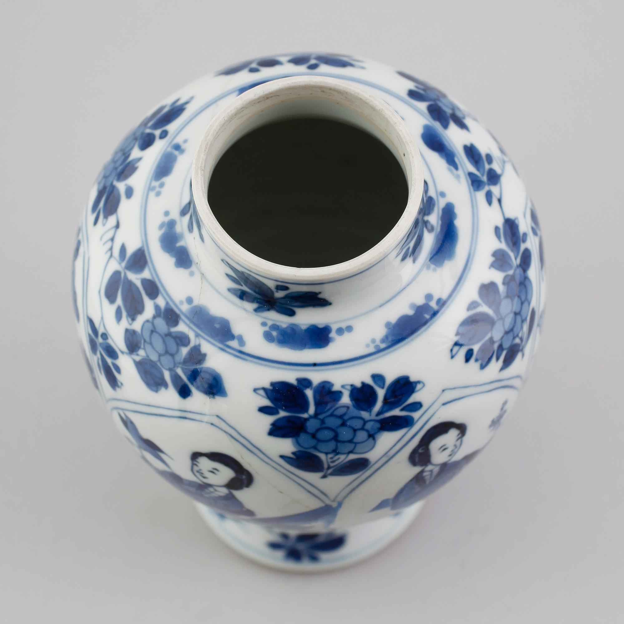 VAS, porslin, Kina, 1600-/1700-tal.