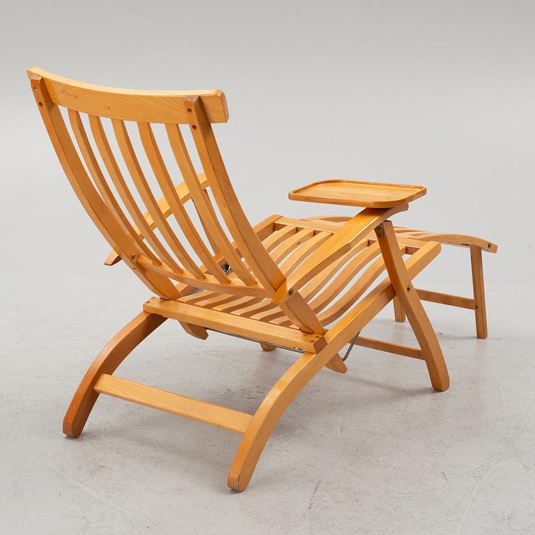 Deck chairs, a pair, Brogrens/Stockamöllan, later part of the 20th century.