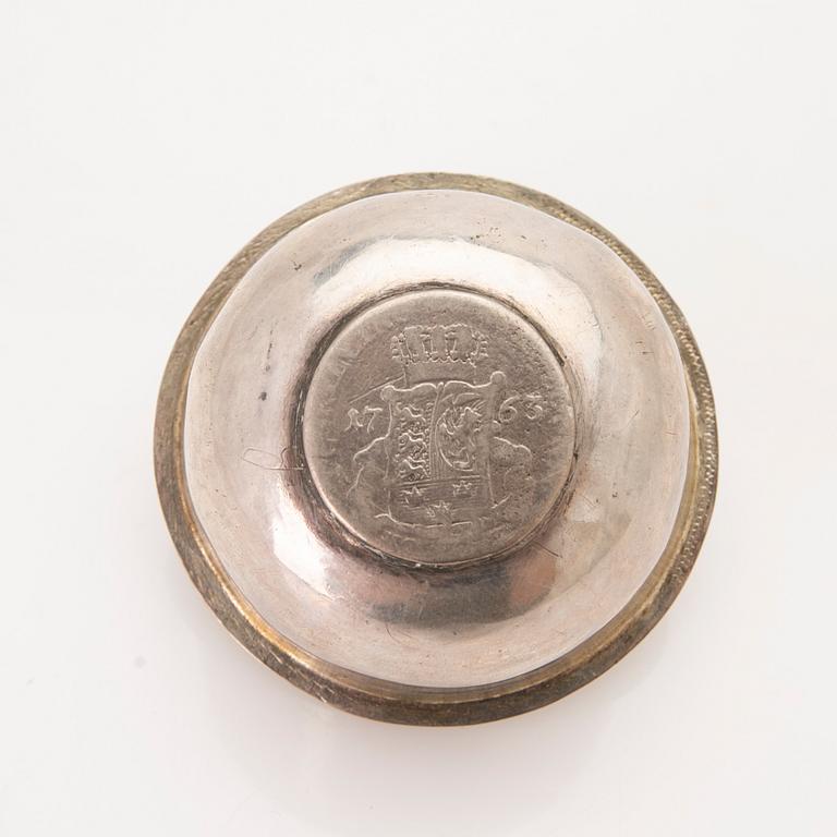 Tumbler, silver, Johan Smitt (active 1763–1785), Kristianstad.