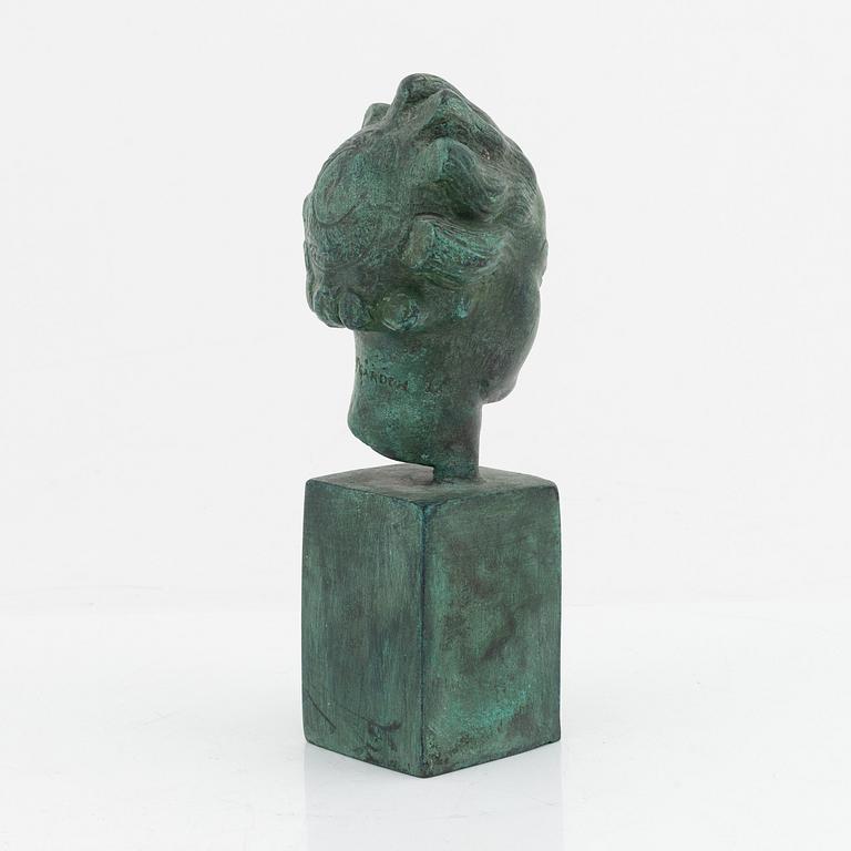 Carl Milles, efter, skulptur, patinerad brons, Märkt Millesgården.