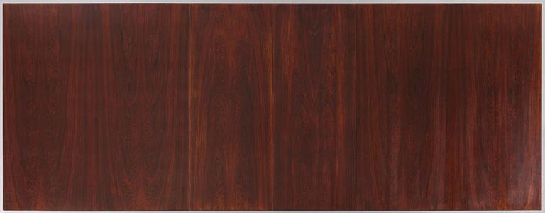 Hans J. Wegner, a rosewood "AT-322" table, Andreas Tuck, Denmark, 1960s.