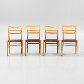 Yngve Ekström, chairs, 4 pcs, "Gracell", Gemla Diö, 1950s/60s.