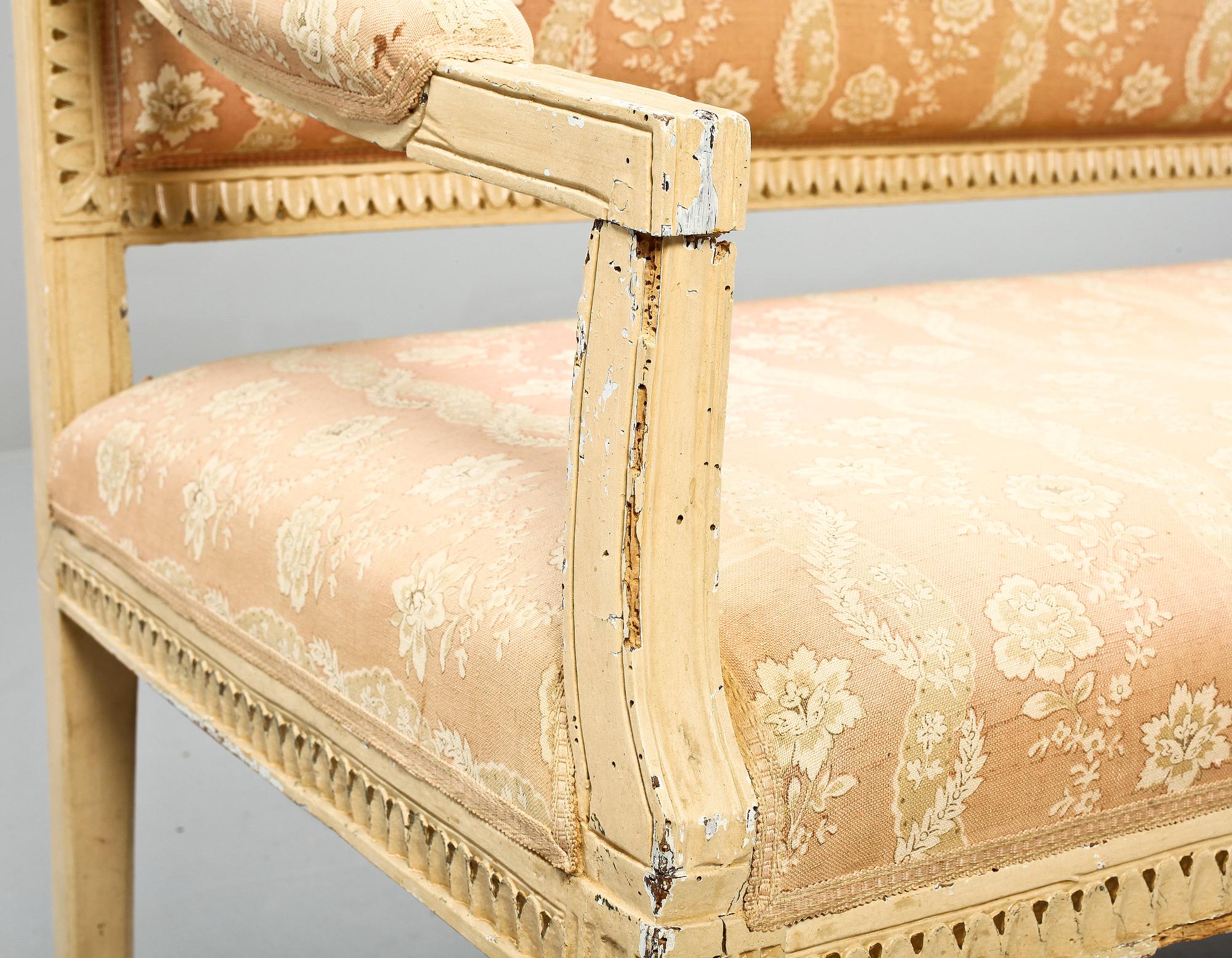 SOFFA, gustaviansk, 1700/1800-tal.