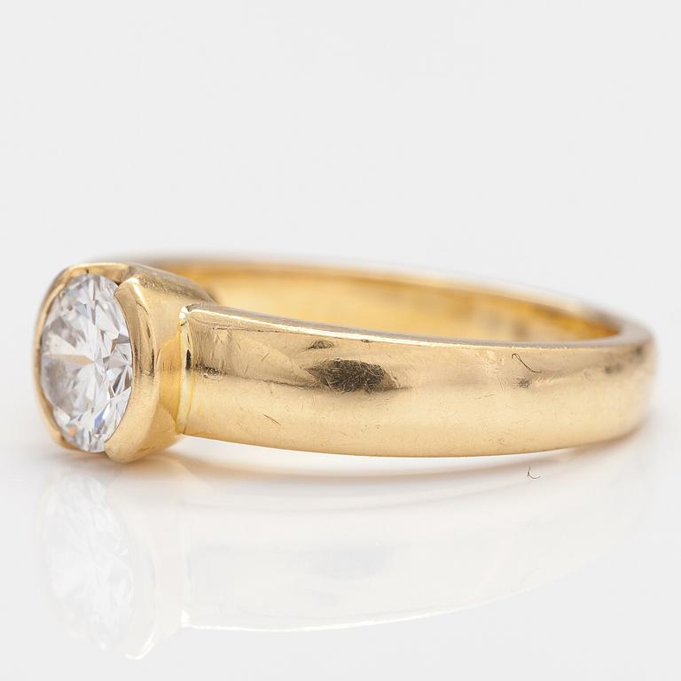 SORMUS, 18K kultaa, timantti n. 0.79 ct.