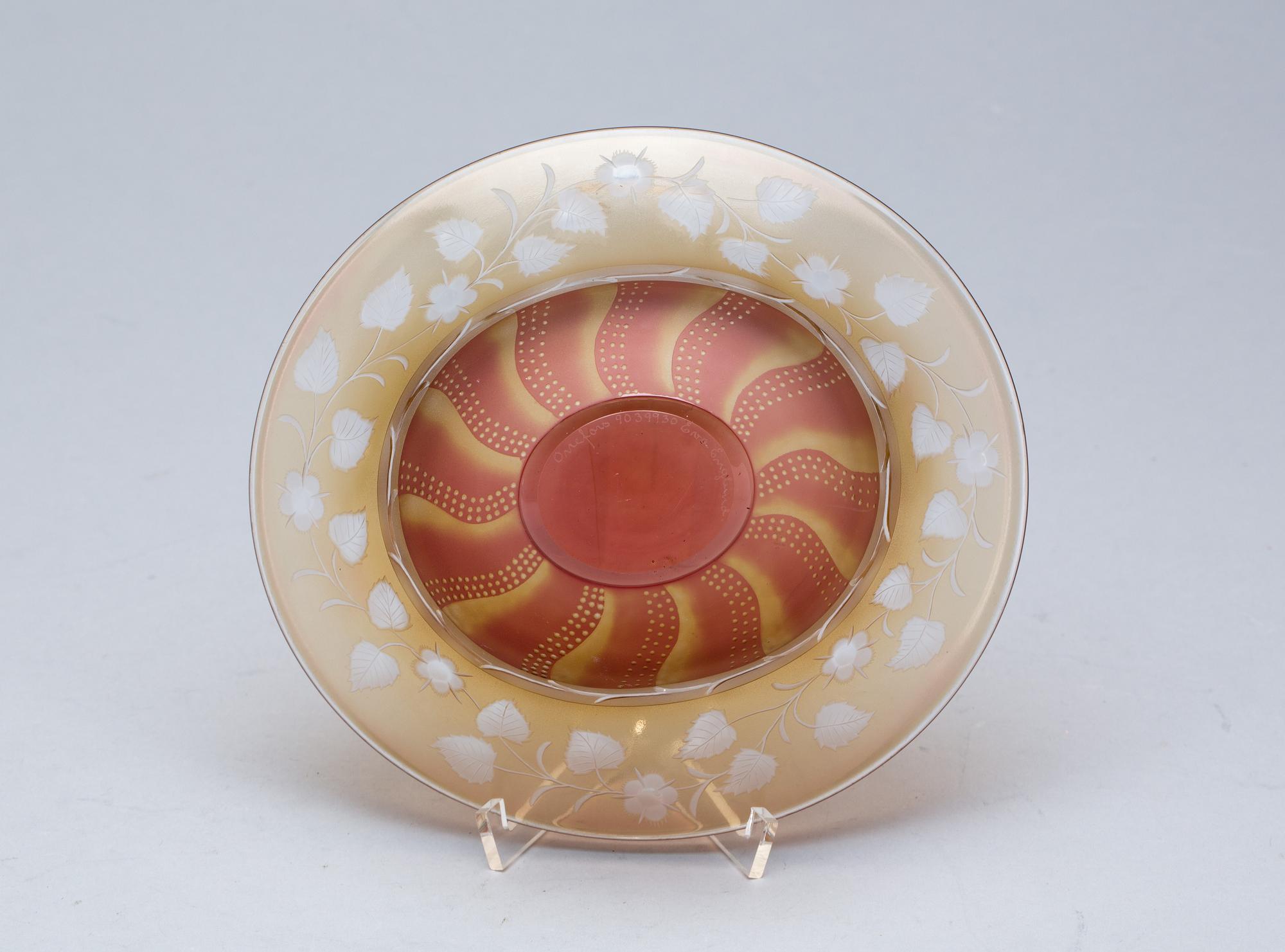 SKÅL, glas, Eva Englund. Orrefors.